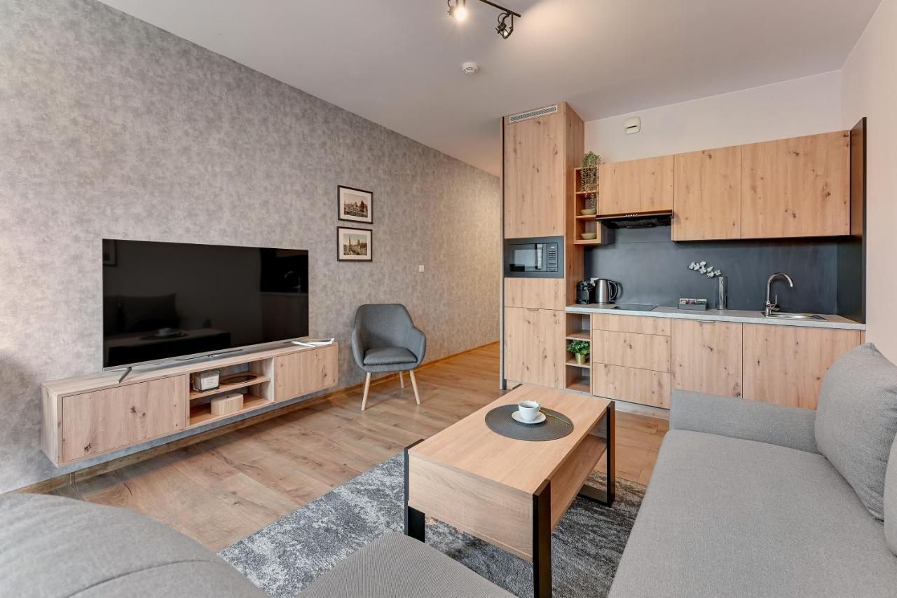 Bastion Walowa City Center By Downtown Apartments غدانسك الغرفة الصورة