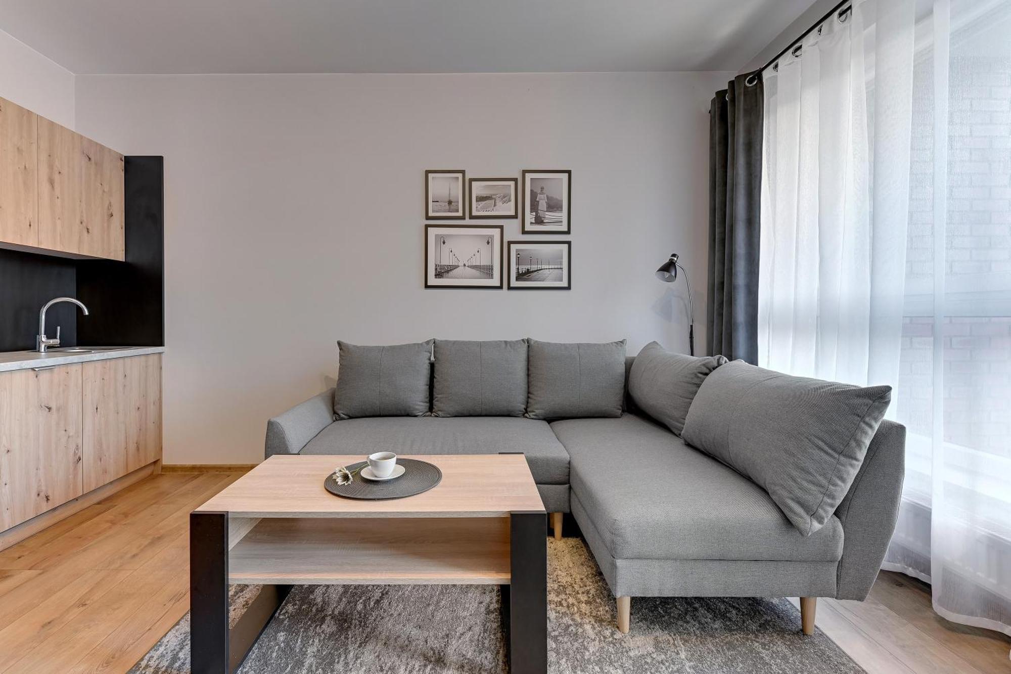 Bastion Walowa City Center By Downtown Apartments غدانسك الغرفة الصورة