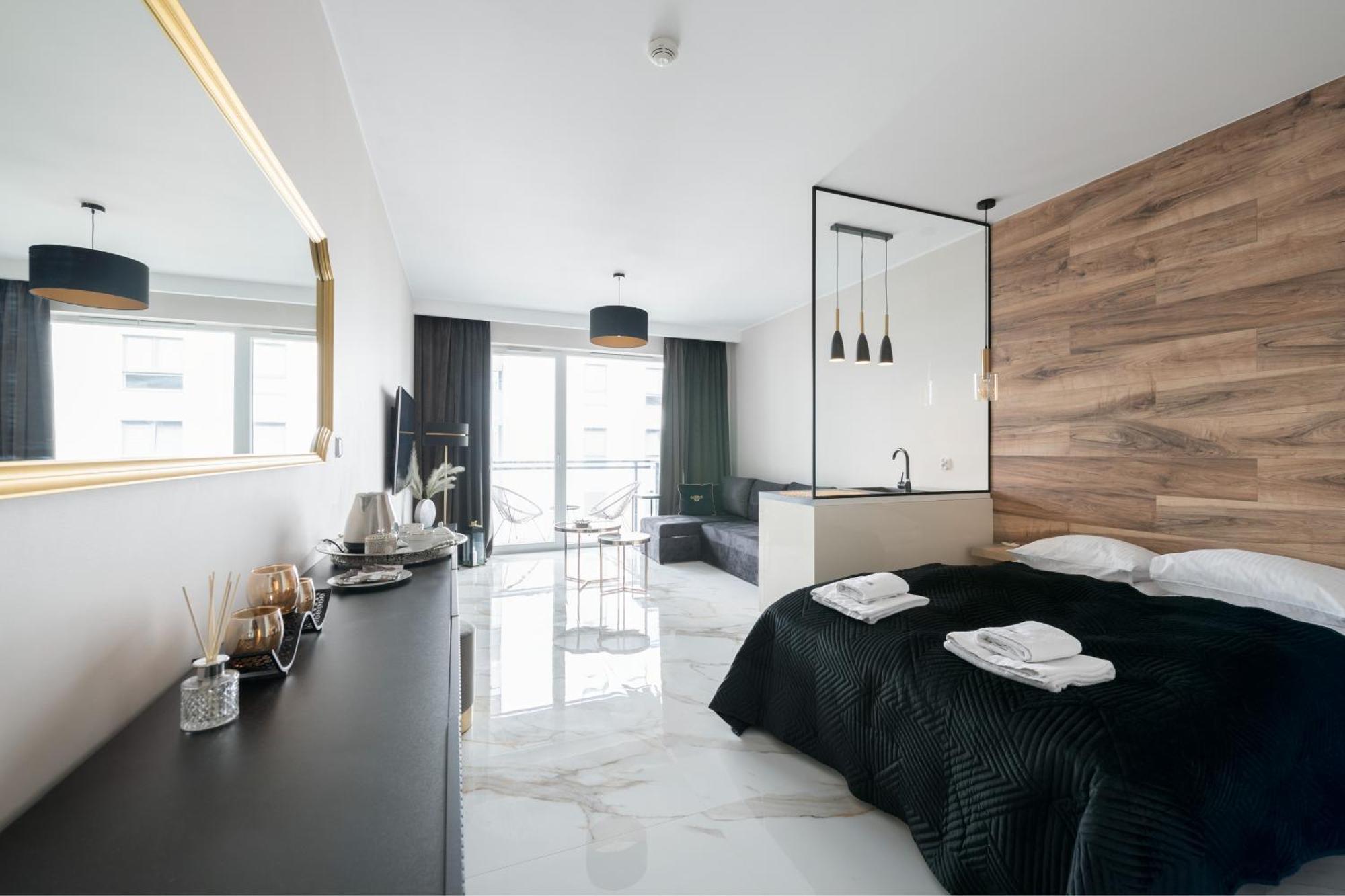 Bastion Walowa City Center By Downtown Apartments غدانسك الغرفة الصورة
