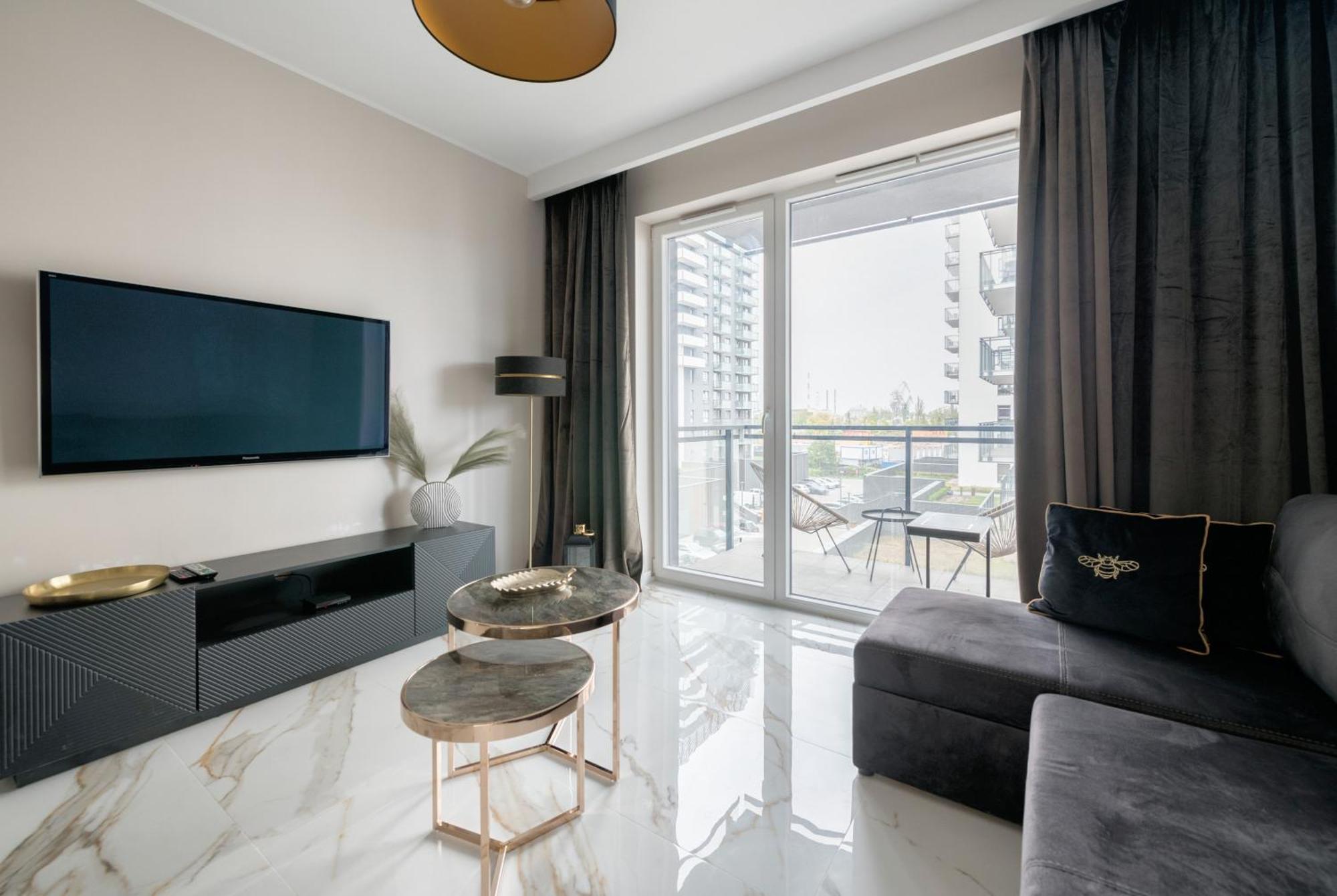 Bastion Walowa City Center By Downtown Apartments غدانسك الغرفة الصورة